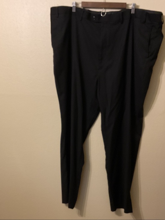 Roundtree & Yorke Other - Travel Smart by Roundtree and York Men's Black Dress Pants Size 48X30